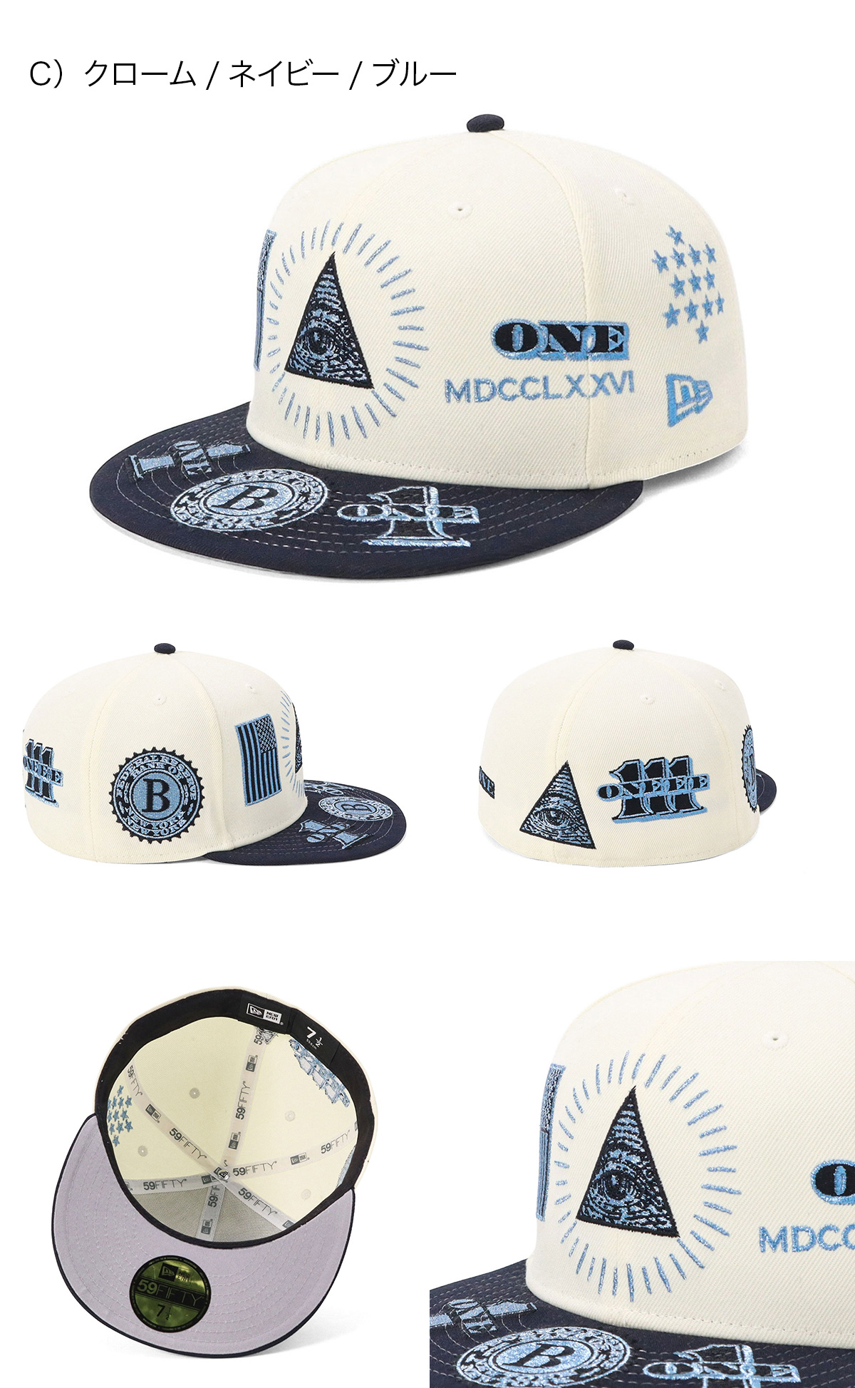 NEW ERA（ニューエラ） キャップ 59FIFTY ONSPOTZ別注 : ONSPOTZ Yahoo