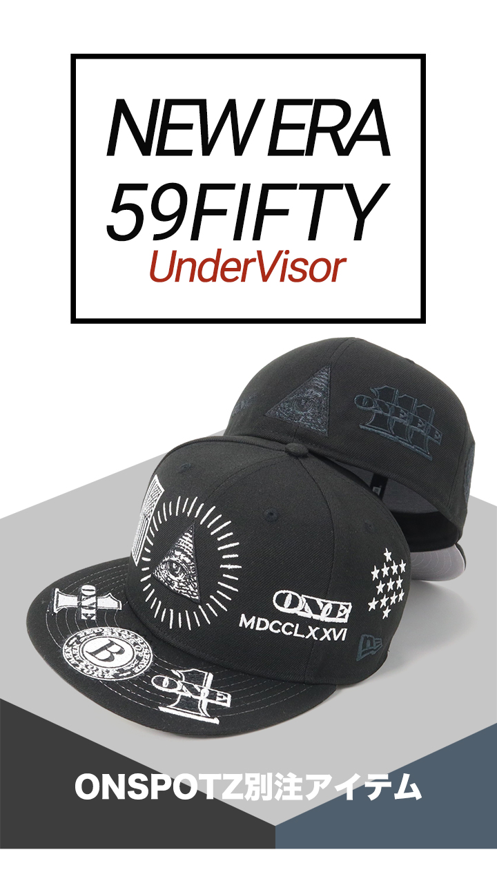 NEW ERA ニューエラ キャップ 59FIFTY ONSPOTZ別注 : ONSPOTZ