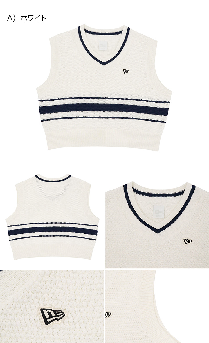 NEW ERA（ニューエラ） ゴルフ レディース ニットベスト : ONSPOTZ