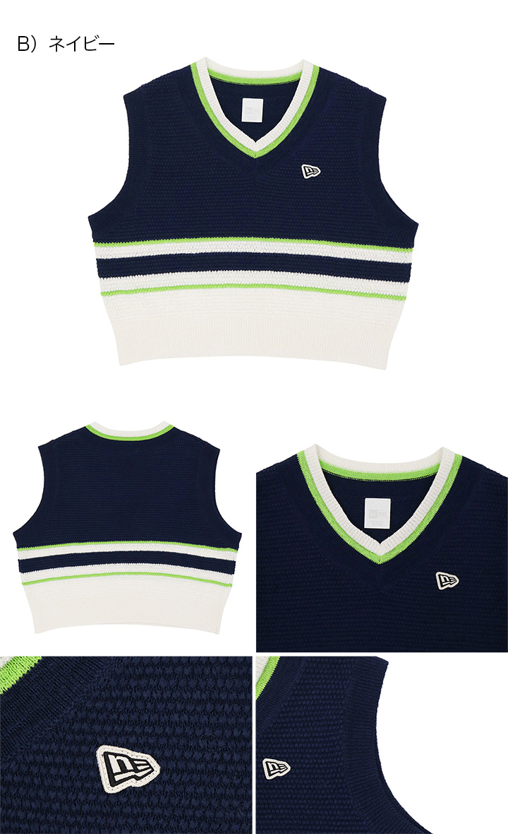 NEW ERA（ニューエラ） ゴルフ レディース ニットベスト : ONSPOTZ