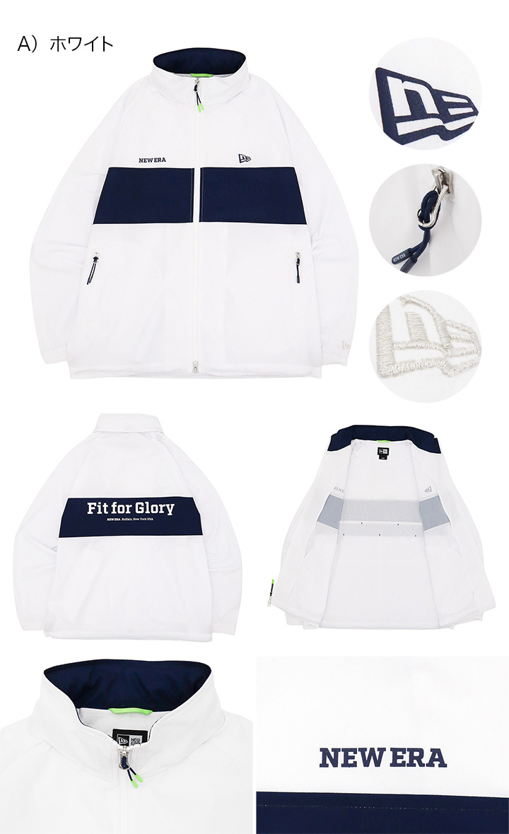 NEW ERA ゴルフ ウインドプルオーバーLサイズ ウインド プルオーバージャケット ブラック | ゴルフ