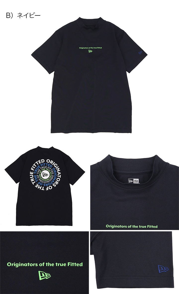 NEW ERA（ニューエラ） ゴルフ ミッドネック半袖 : ONSPOTZ Yahoo