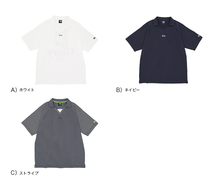 NEW ERA ニューエラ ゴルフ 半袖 スキッパー : ONSPOTZ Yahoo