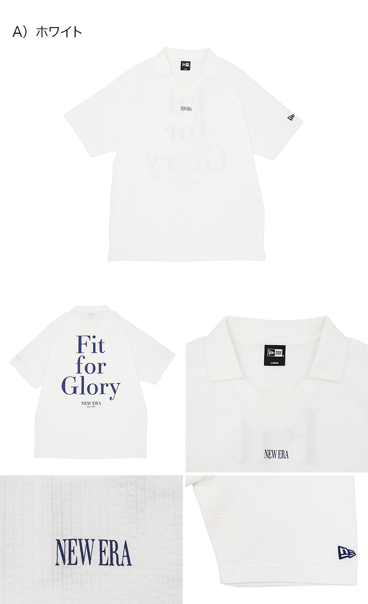 NEW ERA ニューエラ ゴルフ 半袖 スキッパー : ONSPOTZ Yahoo
