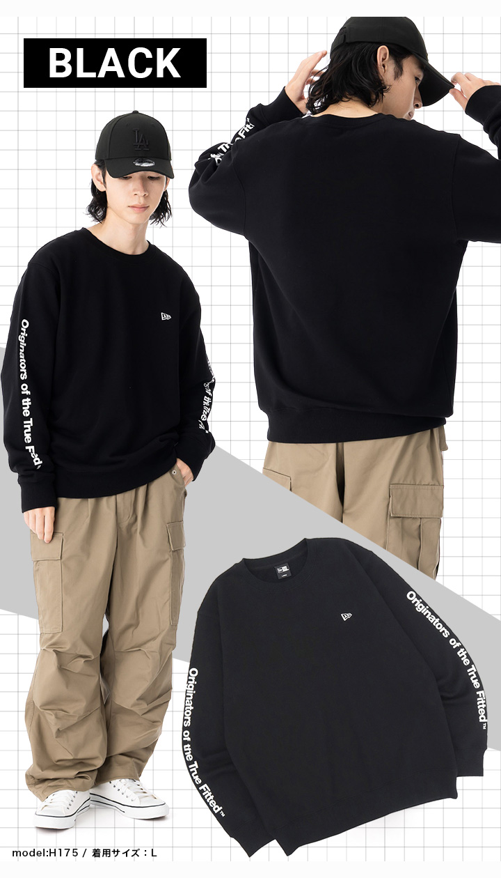 NEW ERA（ニューエラ） スウェットトレーナー オリジナルロゴ コットン