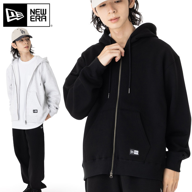 新品未使用ニューエラ裏 プルオーバーフーディー NEWER 1920 ブラックL 裏毛 スウェット プルオーバーフーディー NEW ERA 1920 ブラック