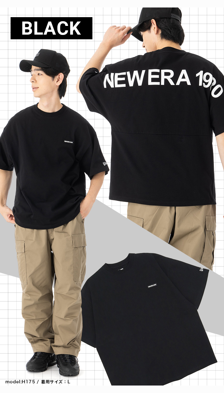 NEW ERA（ニューエラ） 半袖Tシャツ オーバーサイズ コットン