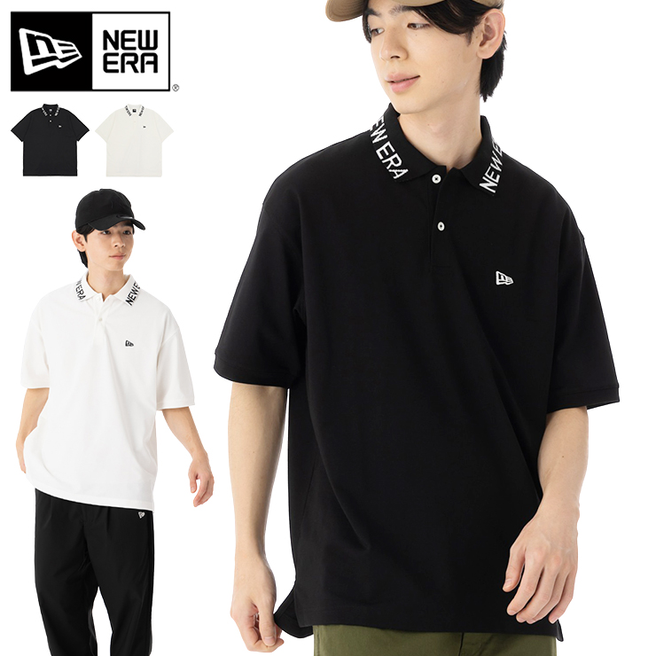 NEW ERA ポロシャツ ニューエラ 半袖ポロシャツ オーバーサイズ
