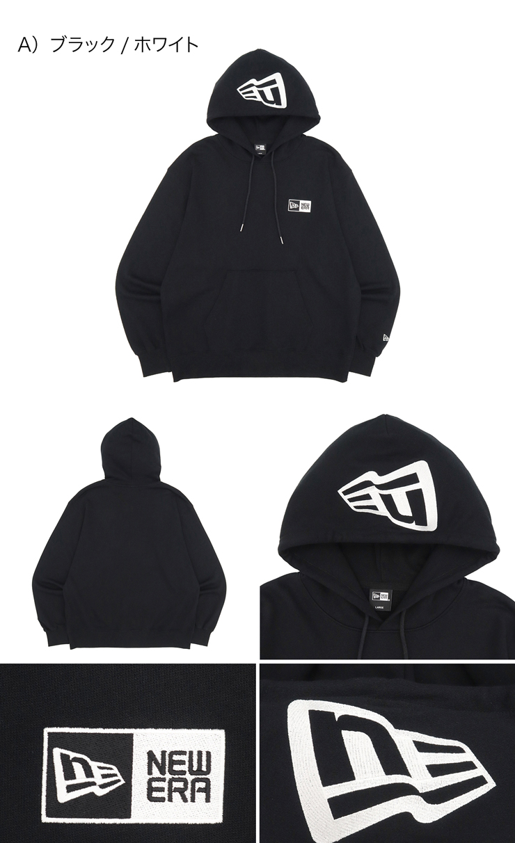 NEW ERA（ニューエラ） スウェットパーカー ボックスロゴ ONBSPOTZ別注