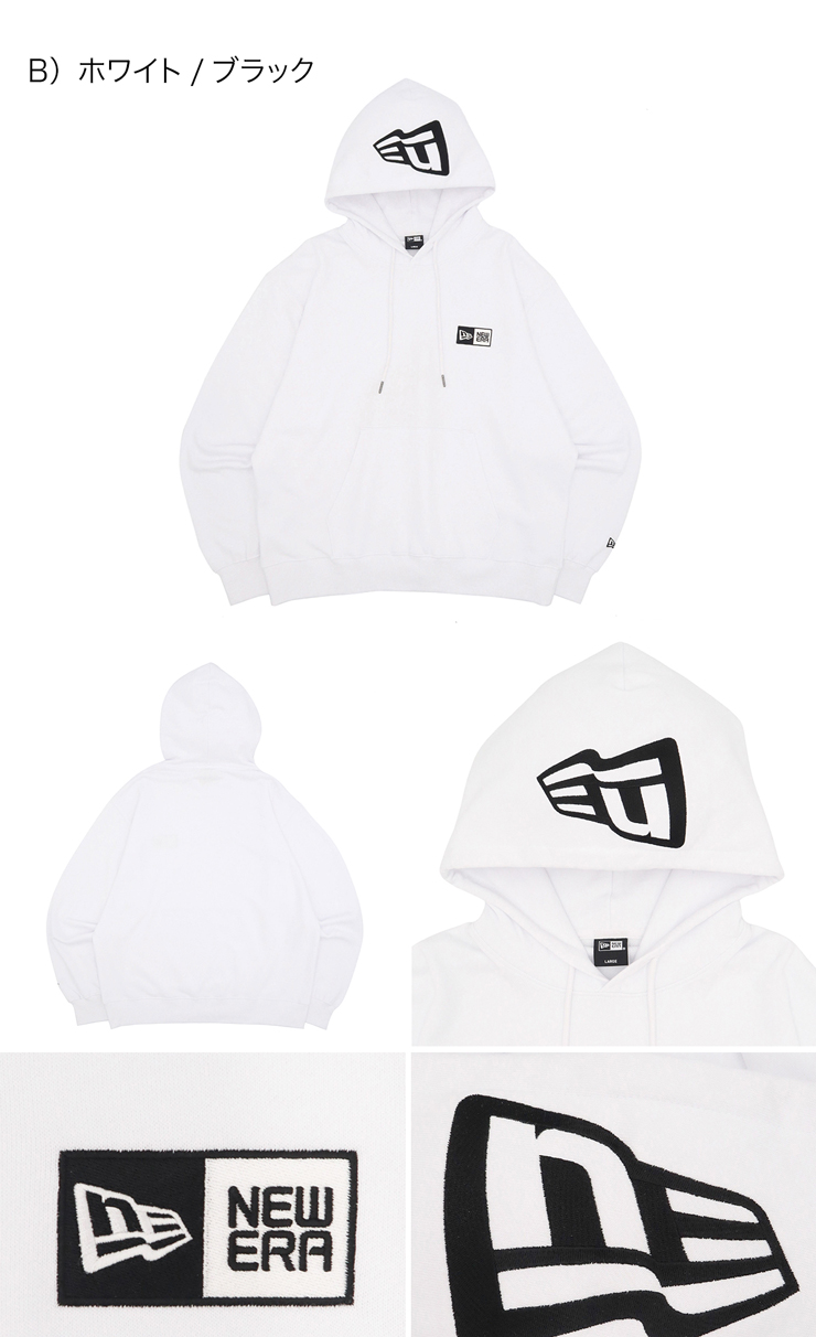 NEW ERA（ニューエラ） スウェットパーカー ボックスロゴ ONBSPOTZ別注