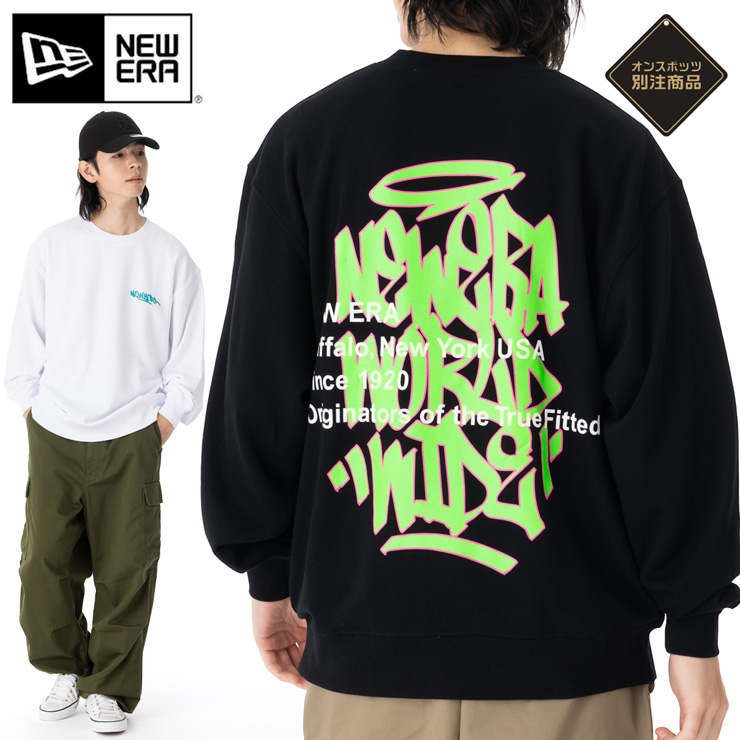NEW ERA（ニューエラ） スウェット グラフィティロゴ ONSPOTZ別注