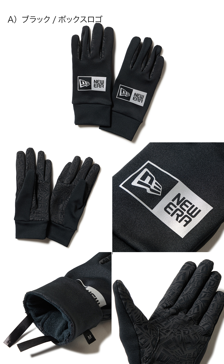NEW ERA（ニューエラ） 手袋 グローブ ブランドロゴ : ONSPOTZ Yahoo