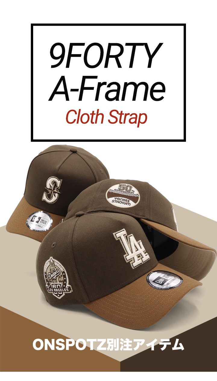 BABY MILO STORE ブラウン キャップ New Era A BATHING APE キャップ 帽子 BABY MILO NEW ERA 9FORTY CAP