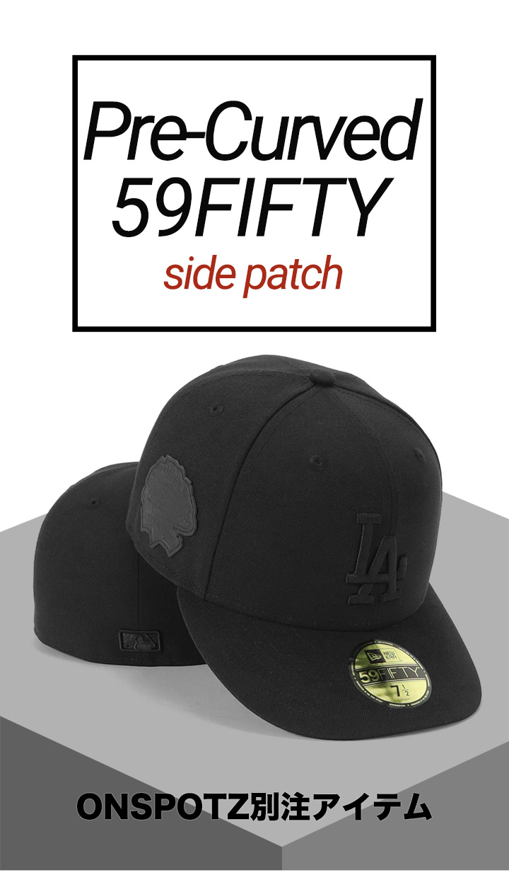 NEW ERA ニューエラキャップ PRE-CURVED59FIFTY MLB ONSPOTZ別注