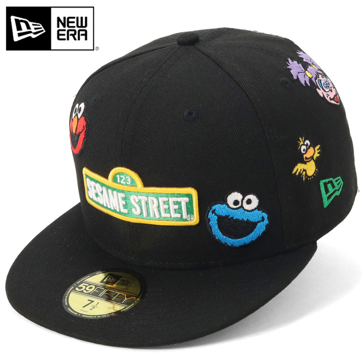 NEW ERA ニューエラ キャップ 59FIFTY セサミストリートコラボ