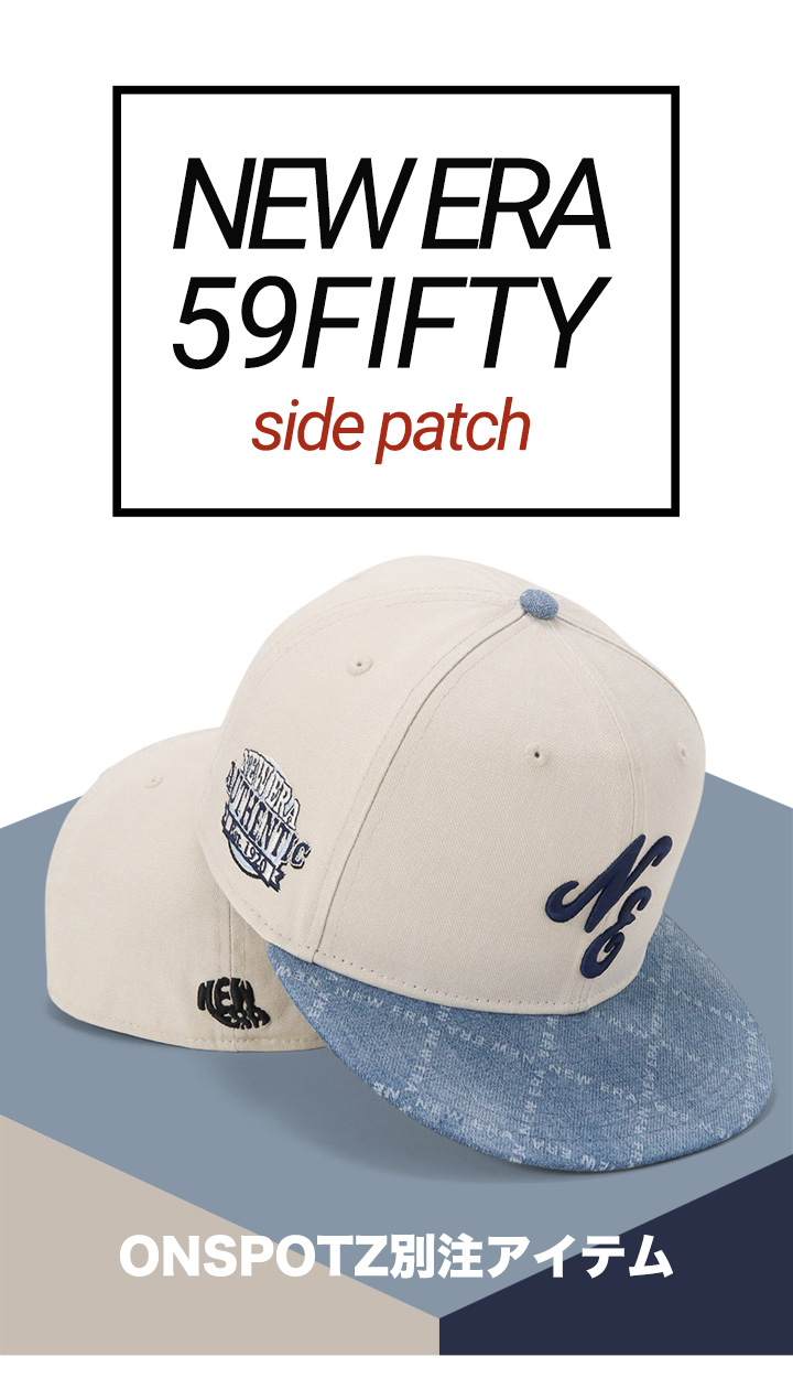 NEW ERA ニューエラキャップ 59FIFTY モノグラム柄 ONSPOTZ別注