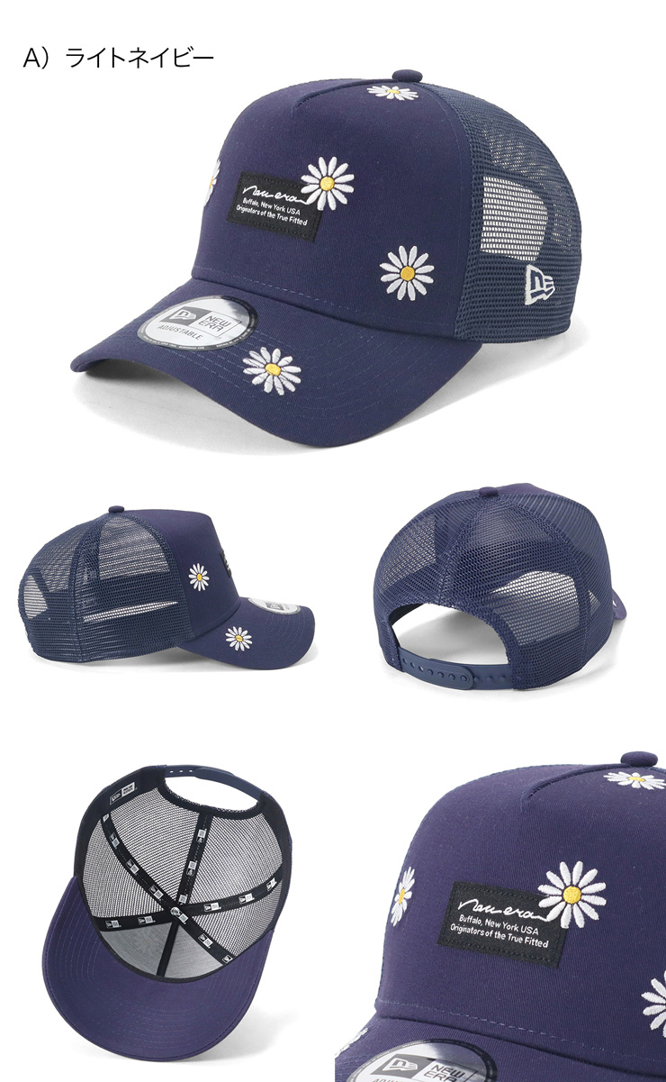 New Era NY NICK GEAR 花柄刺繍キャップ　9FORTY New Era NY NICK GEAR 花柄刺繍キャップ 9FORTY - メルカリ