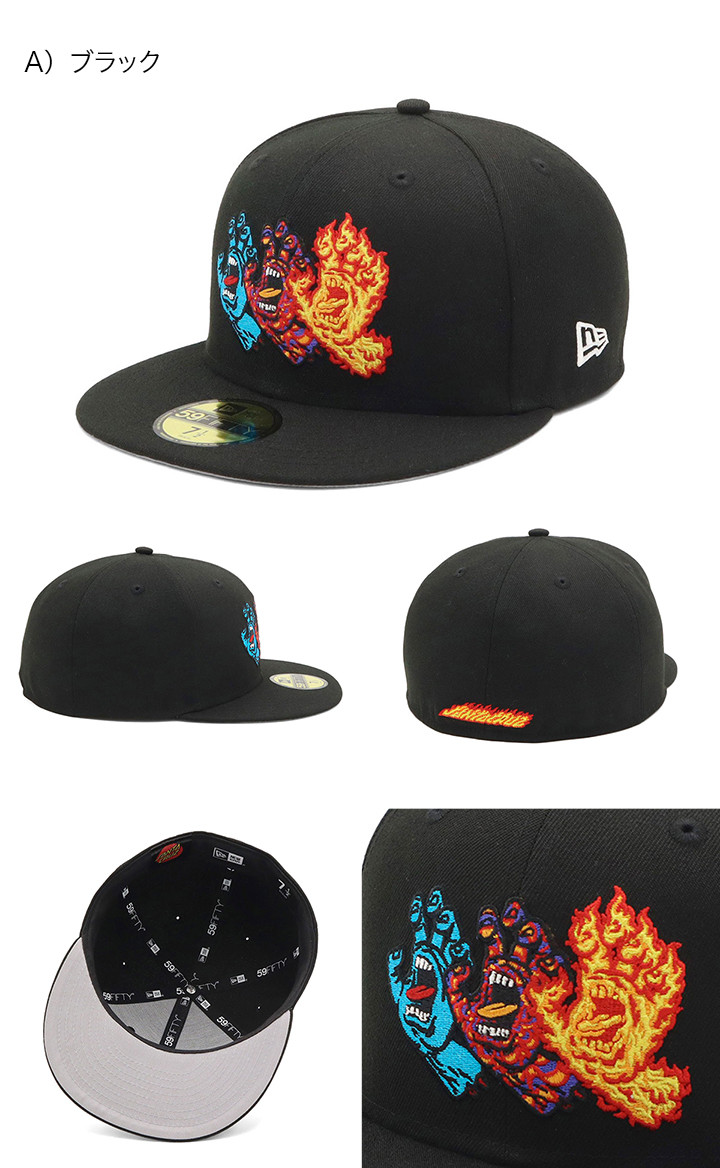 NEW ERA（ニューエラ） キャップ 59FIFTY SANTACRUZコラボ : ONSPOTZ