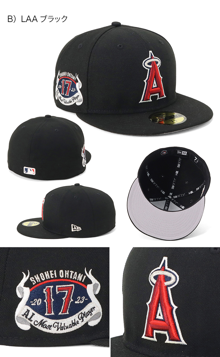 NEW ERA（ニューエラ） キャップ 59FIFTYサイドパッチ MLB : ONSPOTZ