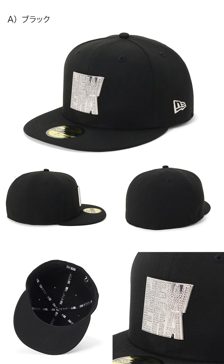 NEW ERA（ニューエラ） キャップ 59FIFTY ラインストーン : ONSPOTZ