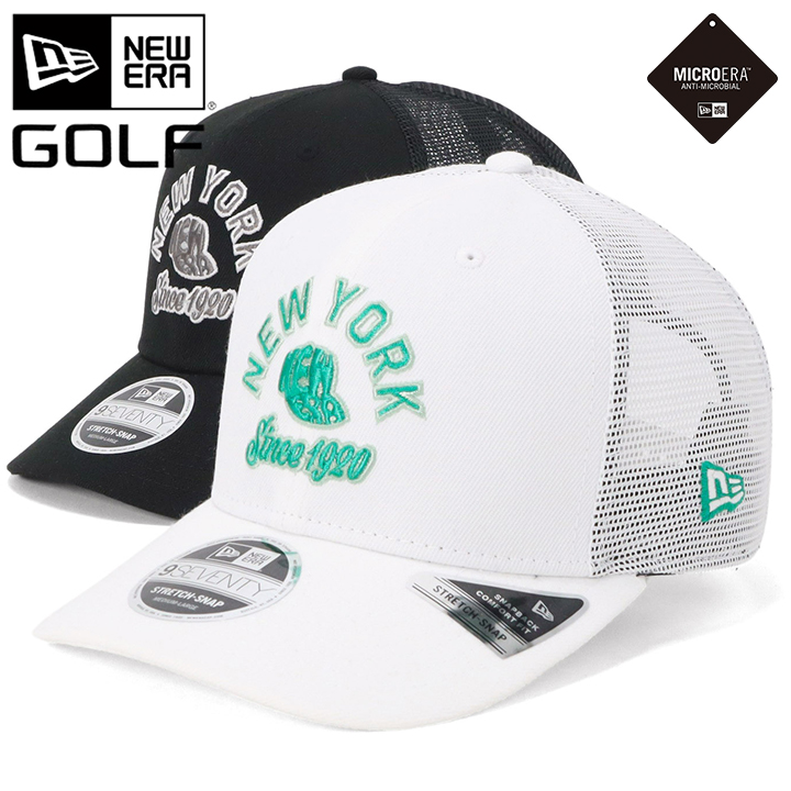NEW ERA ニューエラゴルフ メッシュキャップ ストレッチスナップ