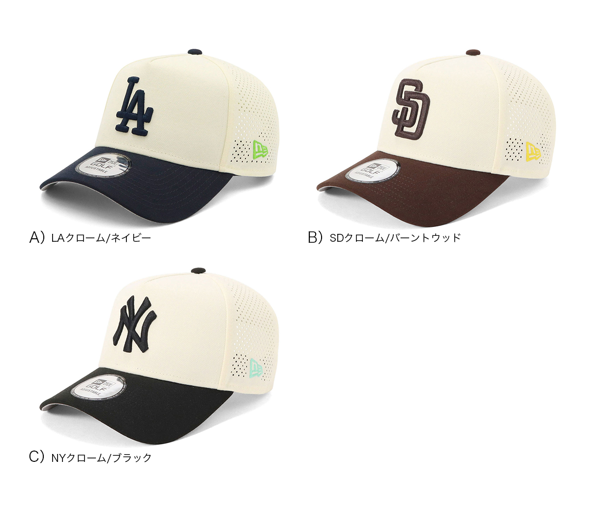 NEW ERA（ニューエラ） ニューエラゴルフ 9FORTYA-FRAME MLB ONSPOTZ