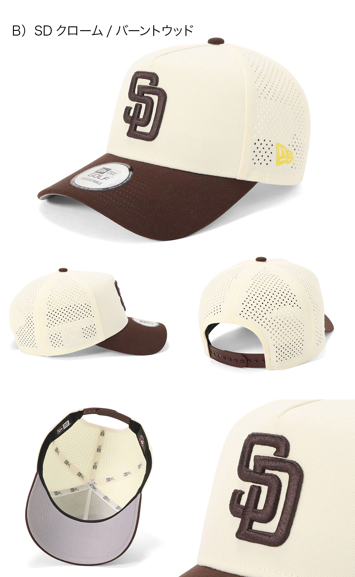 NEW ERA（ニューエラ） ニューエラゴルフ 9FORTYA-FRAME MLB ONSPOTZ