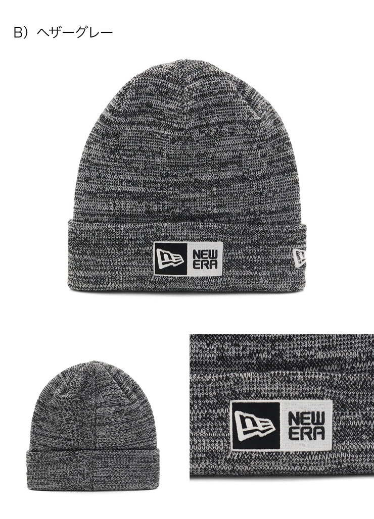 NEW ERA（ニューエラ） ニット帽 ボックスロゴ : ONSPOTZ Yahoo