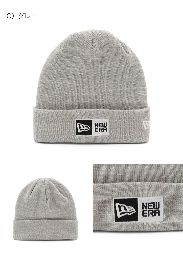 NEW ERA（ニューエラ） ニット帽 ボックスロゴ : ONSPOTZ Yahoo