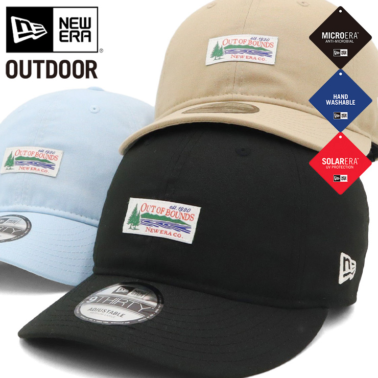 NEW ERA ニューエラアウトドア キャップ リサイクル繊維 ロー