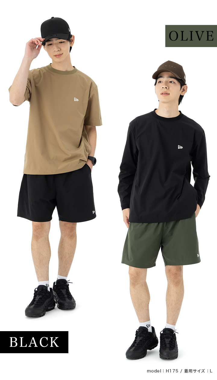 NEW ERA ニューエラ　水陸両用ショートパンツ NEW ERA ニューエラアウトドア ショートパンツ ハーフパンツ