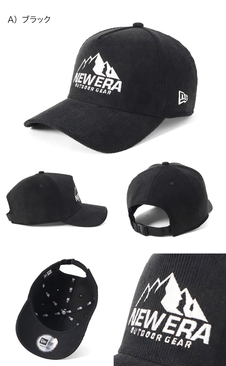 NEW ERA（ニューエラ） アウトドア キャップ コーデュロイ : ONSPOTZ
