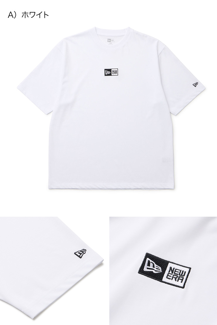 NEW ERA（ニューエラ） 半袖Tシャツ オーバーサイズ ボックスロゴ