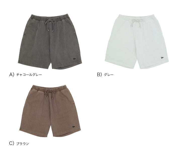 NEW ERA（ニューエラ） ショートパンツ コットン 無地 : ONSPOTZ Yahoo