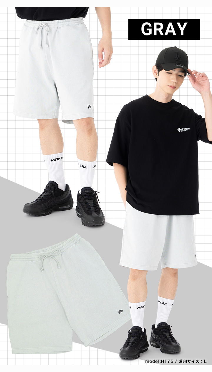 NEW ERA（ニューエラ） ショートパンツ コットン 無地 : ONSPOTZ Yahoo