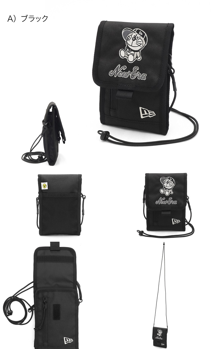 NEW ERA（ニューエラ） ショルダーバッグポーチ ドラえもんコラボ