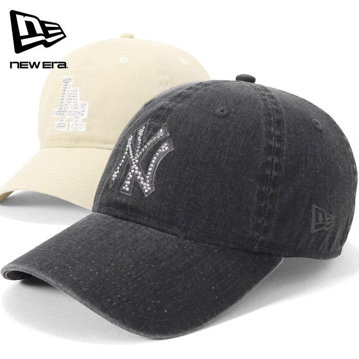 専用 New Era 9TWENTY NY キャップ ラインストーン NEW ERA（ニューエラ） ニューエラキャップ 9TWENTY MLB ライン