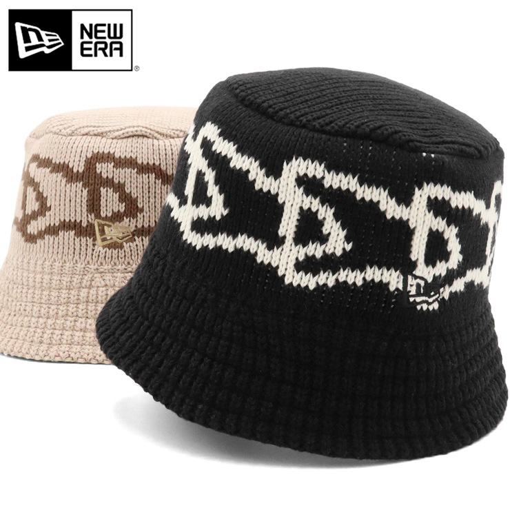 NEW ERA（ニューエラ） ニットバケットハット フラッグチェーン バケハ