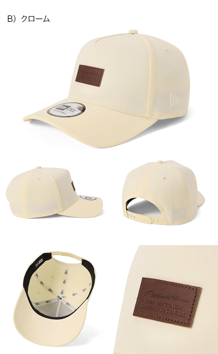 NEW ERA（ニューエラ） キャップ レザーパッチ : ONSPOTZ Yahoo
