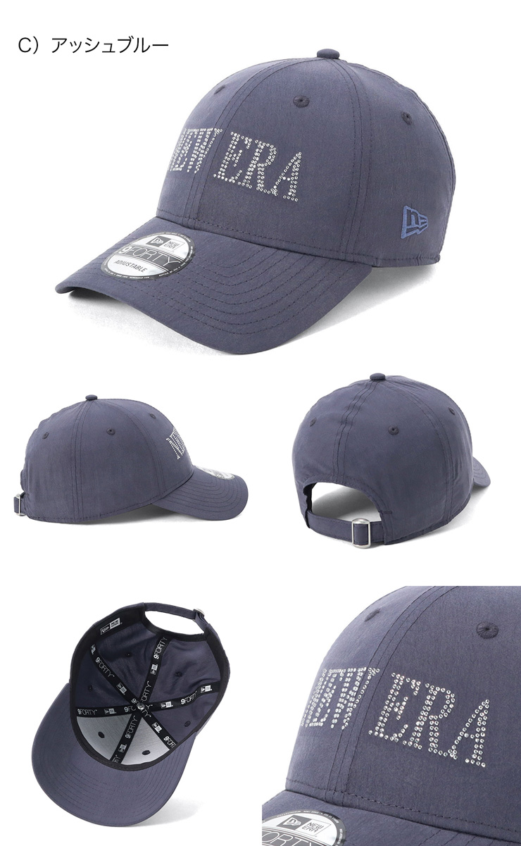 NEW ERA（ニューエラ） キャップ 9FORTY ラインストーン : ONSPOTZ