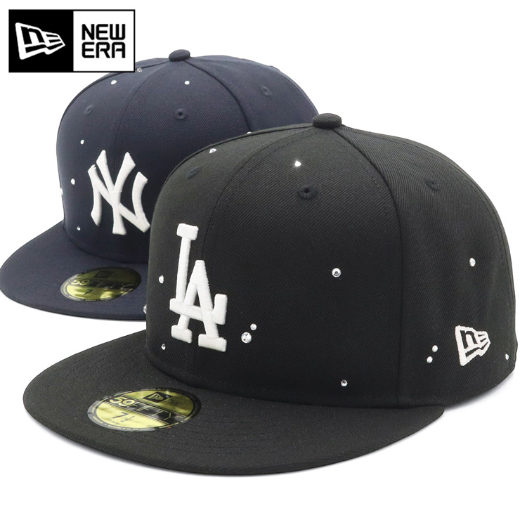 NEW ERA（ニューエラ） キャップ 59FIFTY MLB ラインストーン
