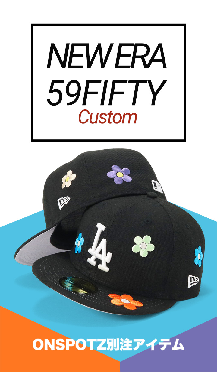 NEW ERA（ニューエラ） ニューエラキャップ 59FIFTY 花柄MLB ONSPOTZ
