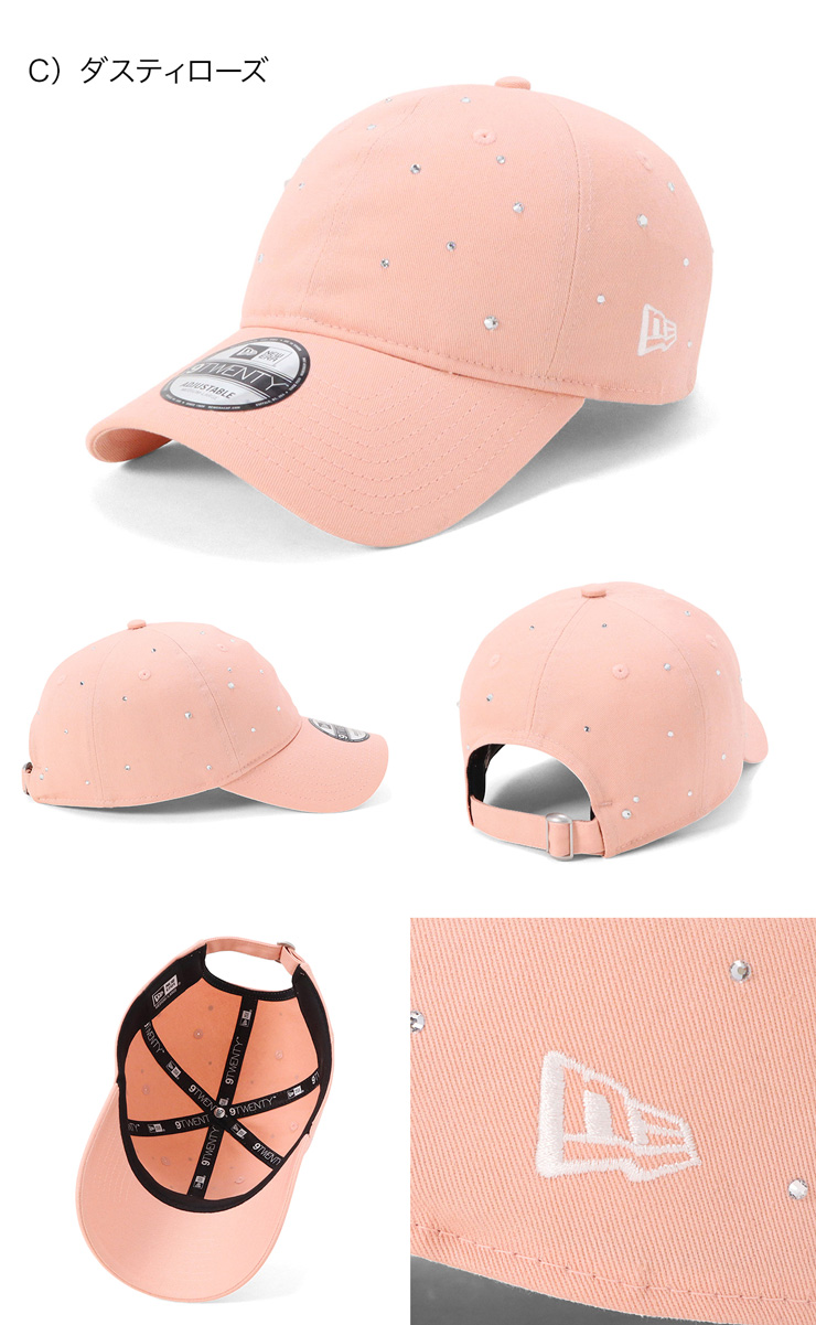 NEW ERA（ニューエラ） キャップ 9TWENTY ラインストーン : ONSPOTZ