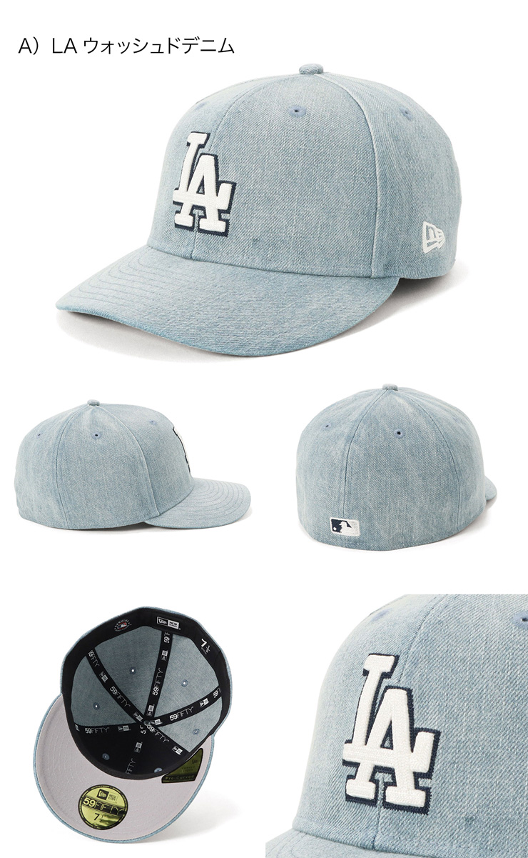 NEW ERA（ニューエラ） ニューエラキャップ PRE-CURVED59FIFTY MLB