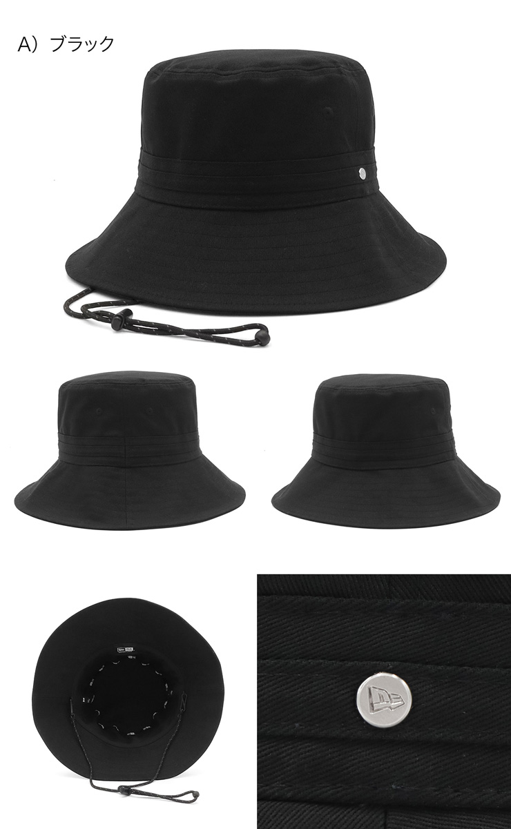 NEW ERA（ニューエラ） ニューエラバケットハット BUCKET-03バケハ