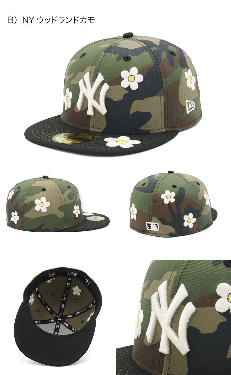 ニューエラ　59FIFTY 7 3/8 エンゼルス　カモ柄 ner37c7016_2.jpg