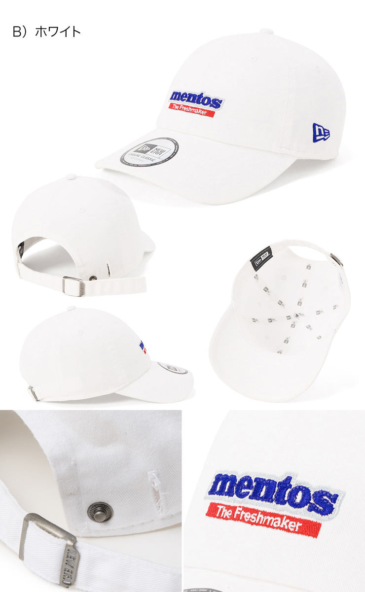 NEW ERA（ニューエラ） キャップ カジュアルクラシック メントスコラボ