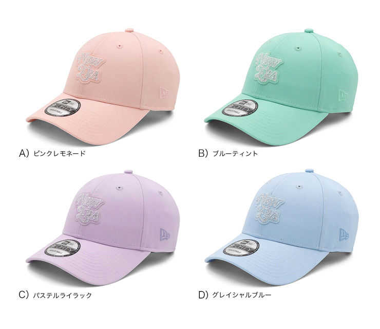 NEW ERA（ニューエラ） ニューエラキャップ 9FORTY ラインストーン