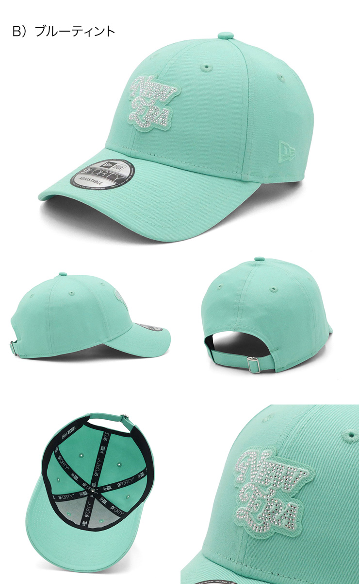 NEW ERA（ニューエラ） ニューエラキャップ 9FORTY ラインストーン