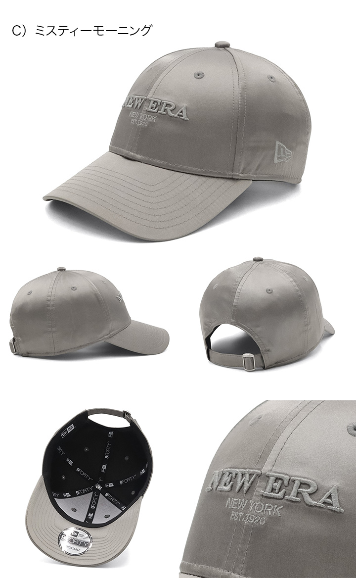 NEW ERA（ニューエラ） キャップ 9FORTY サテン : ONSPOTZ Yahoo
